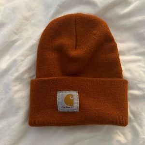 Burnt orange carhartt beanie
